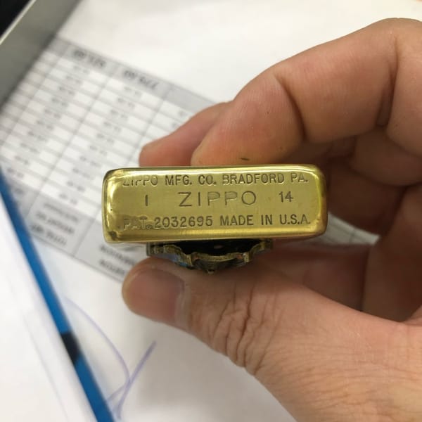 Zippo Rep 1941 Solid Brass - Khác 3