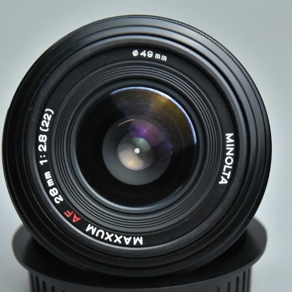 Minolta 28mm f2.8 AF Sony A (28 2.8) - 11125 - Ống kính máy ảnh 3