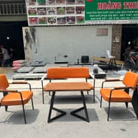 sofa cafe giá rẻ sofa nệm giá rẻ sofa sắt nệm giá rẻ - Ghế/ Ghế sofa