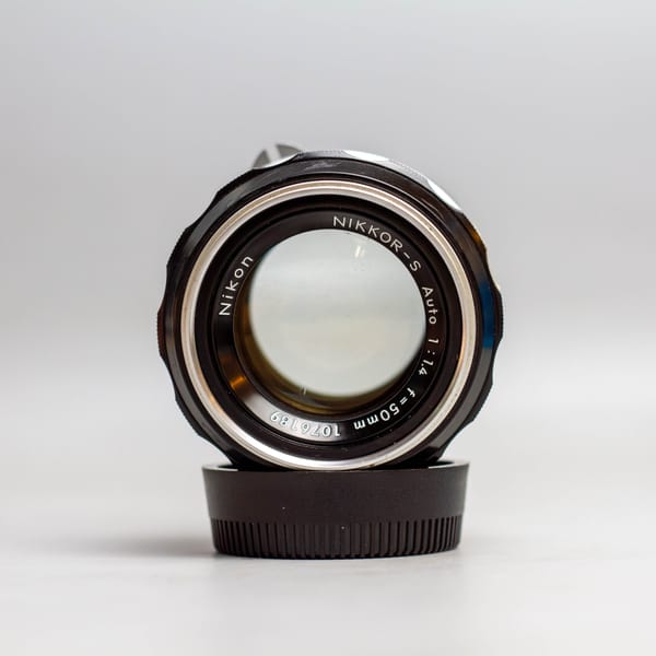 Nikon 50mm f1.4 Nikkor S MF (50 1.4) 19734 - Ống kính máy ảnh 2