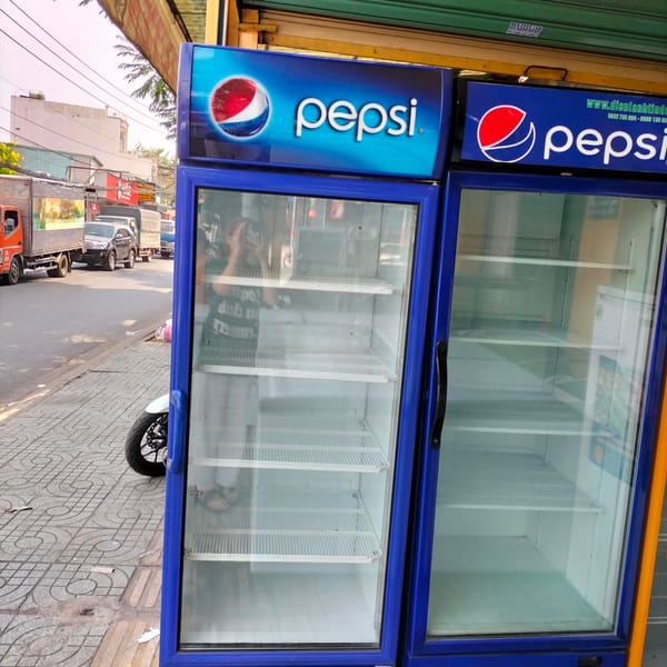 Tủ Mát Pepsi 700L, Hàng Mới 90% - Khác 0