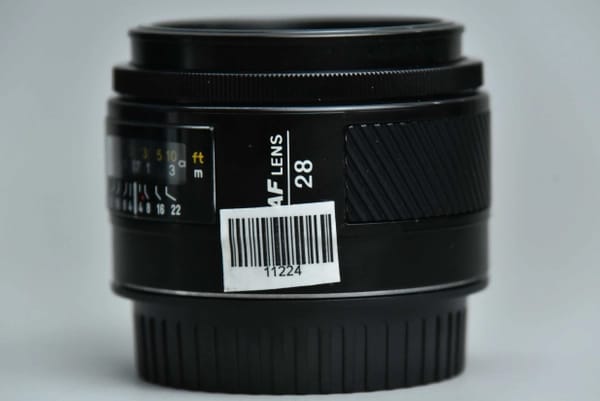 Minolta 28mm f2.8 AF Sony A (28 2.8) - 11224 - Ống kính máy ảnh 0