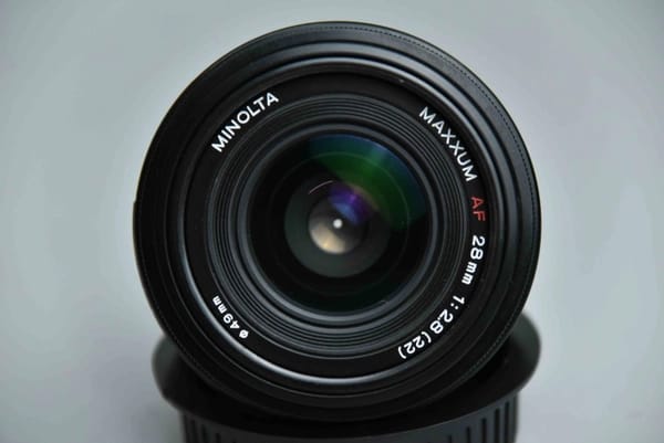 Minolta 28mm f2.8 AF Sony A (28 2.8) - 11224 - Ống kính máy ảnh 3