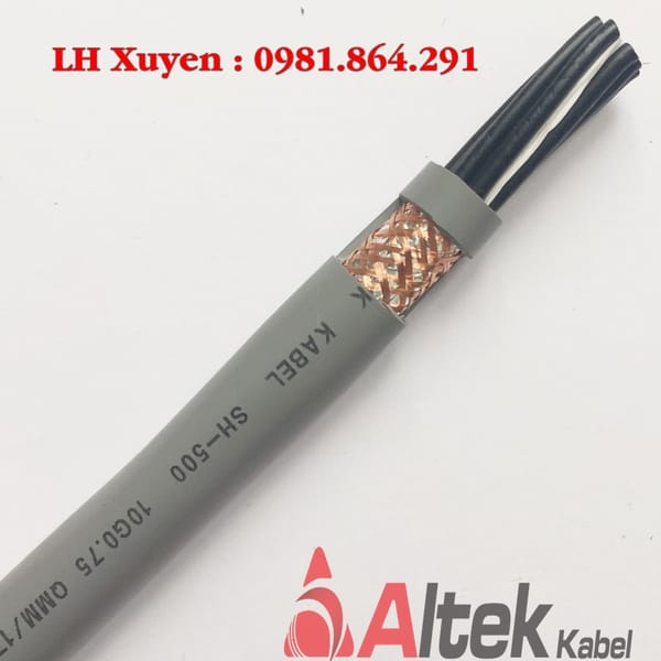 Cần bán cáp điều khiển 10x0.5mm2 chính hãng Altek Kabel - Cân điện tử 0